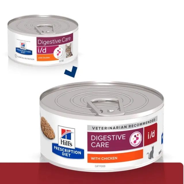 Hill's Prescription Diet Feline i/d Digestive Care Chicken 156 g