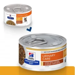 Hill's Prescription Diet Feline c/d Urinary Care Chicken & Vegetables Stew 82 g