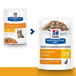 Hill's Prescription Diet Feline c/d Urinary Care Multicare Chicken 12x85 g