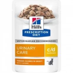 Hill's Prescription Diet Feline c/d Urinary Care Multicare Chicken 12x85 g