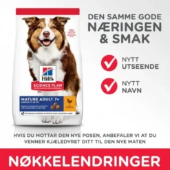 Hill's Science Plan Dog Mature 7+ Medium Chicken