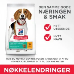 Hill's Science Plan Dog Perfect Weight Medium Chicken