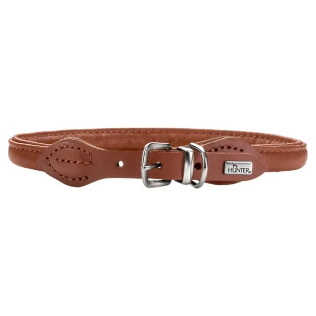 Hunter Collar Round & Soft Brown