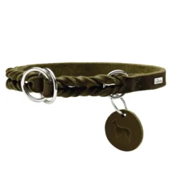Hunter training collar Solid Education Olive Green