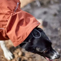 Hurtta Mudventure ECO Regnjakke til Hund Kanel