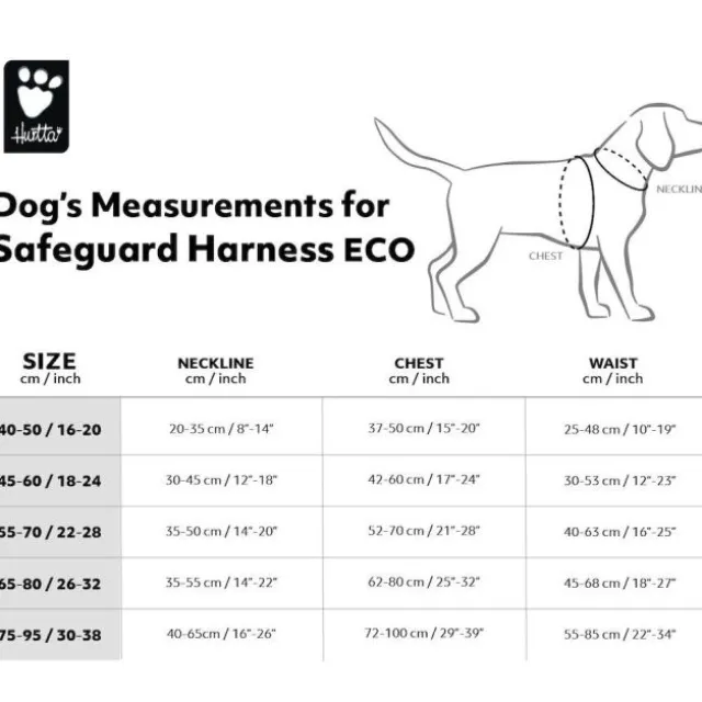 Hurtta Safeguard ECO Hundesele Grå