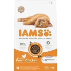 Iams for Vitality Cat Kitten Chicken