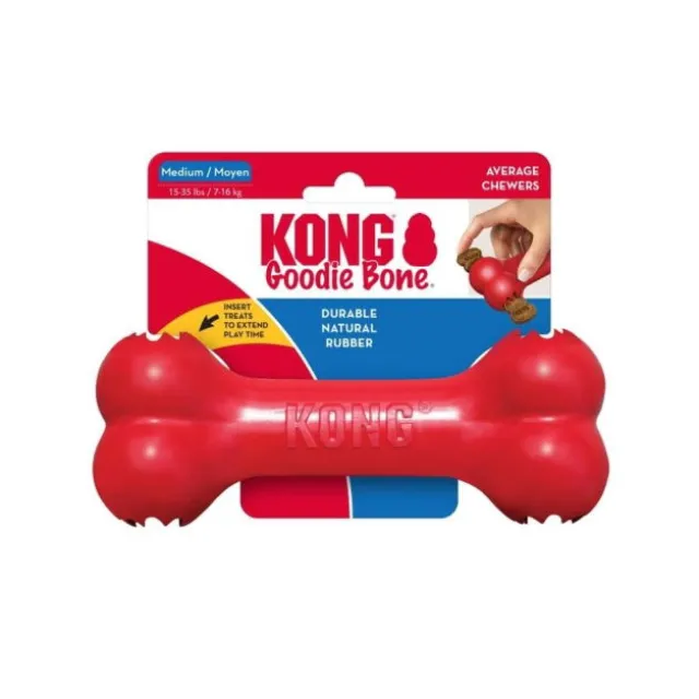 KONG Goodie Bone M rød