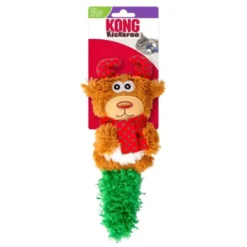 Kong Holiday Kickeroo Julefigur Katteleke Snømann eller Reinsdyr