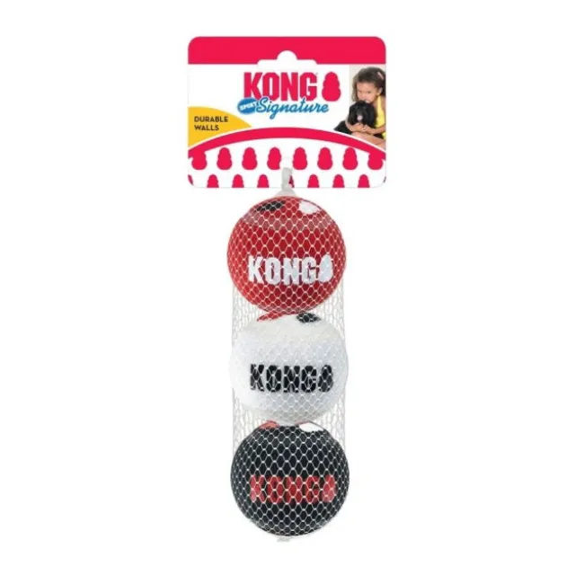 KONG Signature Baller M 3-pk