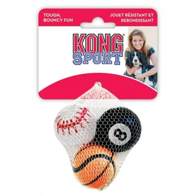 KONG Sportsballer 3-pk
