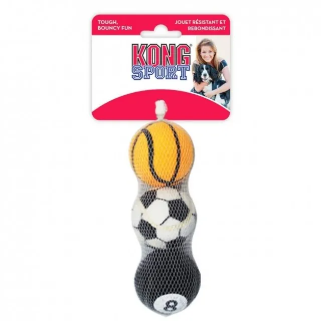 KONG Sportsballer 3-pk