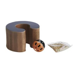 Little&Bigger Active Cat Kloreleke i Kartong med Ball & Kattemynte