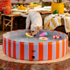 Little&Bigger Hot Summer Juicy Basseng lilla/orange 120 cm