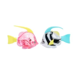 Little&Bigger Hot Summer Svømmende Robotfisk rosa 2-pk
