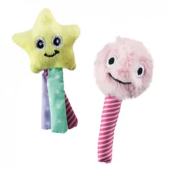 Little&Bigger Kitten Basics stjerne og sukkerspinn, 2-pakning