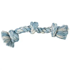 Little&Bigger Organic Cotton Tauleke Blå 37 cm