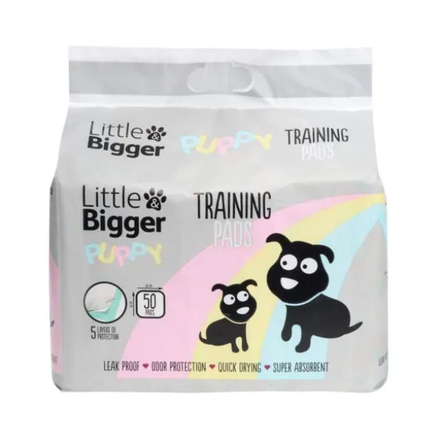 Little&Bigger Puppy Basics Tisseunderlag 60x60 cm 50 stk