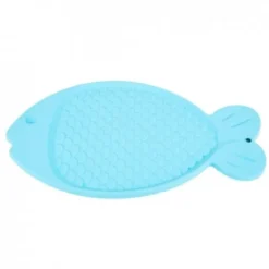 Little&Bigger Silicone Plasseringsmatte Fisk Aqua