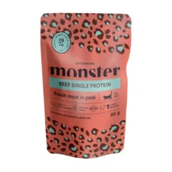 Monster Cat Adult Beef in Patè 85 g
