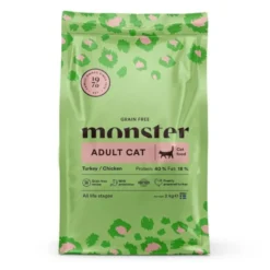 Monster Cat Adult Grain Free Turkey & Chicken