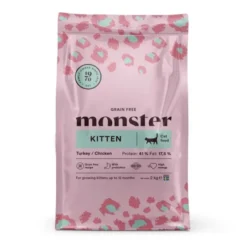 Monster Cat Kitten Grain Free Turkey & Chicken
