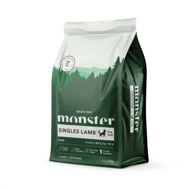 Monster Dog Adult Grain Free All Breeds Singles Lam