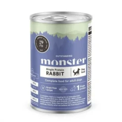 Monster Dog Adult Kanin 400 g