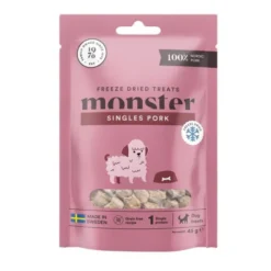 Monster Dog Frysetørkede godbiter Svin 45 g
