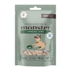 Monster Dog Frysetørkede Godbiter Lam 45 g