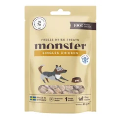 Monster Dog Frysetørkede godbiter Kylling 45 g