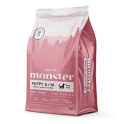 Monster Puppy Grain Free Small & Medium Kalkun & Kylling