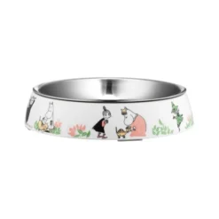 Moomin for Pets Katteskål Hvit 15,5 cm