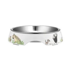 Moomin for Pets Katteskål Hvit 15,5 cm