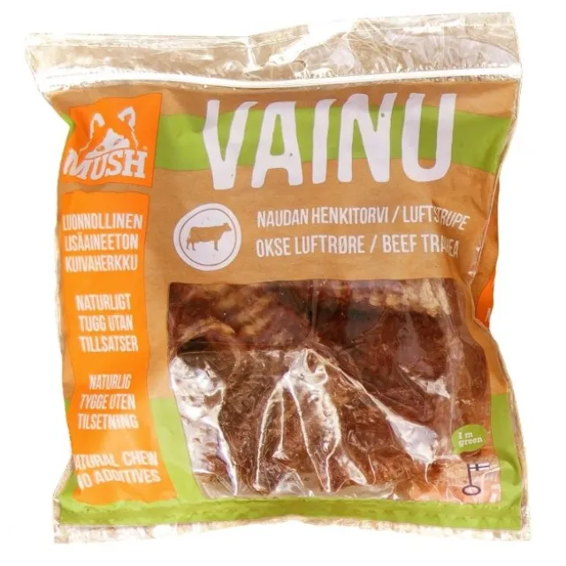 Mush Vainu Snacks Storfe Luftstrupe 200 g