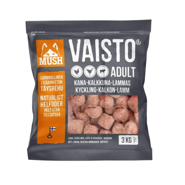 MUSH Vaisto® Kalkun, Kylling og Lam