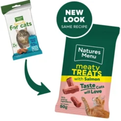 Natures Menu Cat Godbiter med Laks 50g