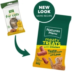 Natures Menu Cat Godbiter med Kylling og Svinekjøtt 50g