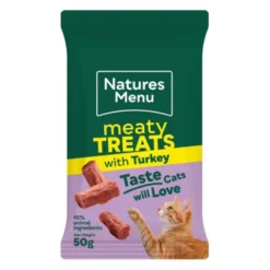 Natures Menu Cat Treat Chicken, Turkey & Pork 50 g