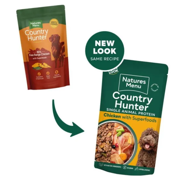 Natures:menu Country Hunter Dog Chicken 150 g