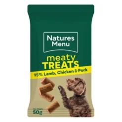 Natures Menu Dog Godbiter med Lam, Kylling og Svinekjøtt 50g