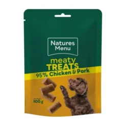 Natures Menu Dog Treat Chicken-Pork 100g