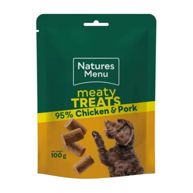 Natures Menu Dog Treat Chicken-Pork 100g