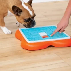 Nina Ottosson Dog Challenge Slider Orange-Turkis