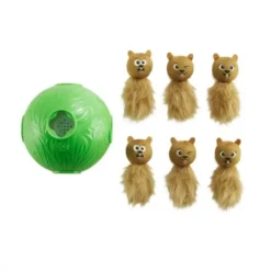 Nina Ottosson Snuffle N’ Treat Ball, ekorn