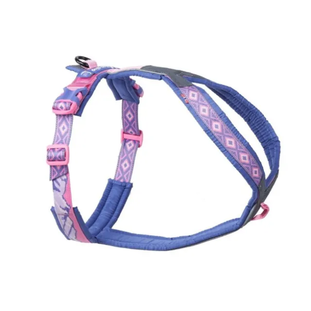 Non-stop Dogwear Line Harness Rachel Pohl 5.0 Hundesele Rosa/Lilla