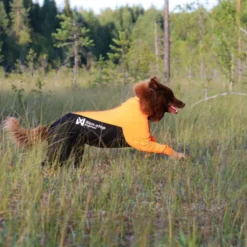 Non-stop dogwear Protector suit Male orange/sort