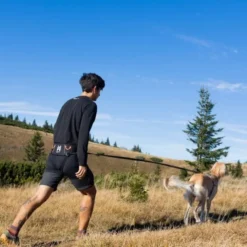 Non-stop Dogwear Trekking 2.0 Magebelte, svart