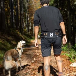 Non-stop Dogwear Trekking 2.0 Magebelte, svart