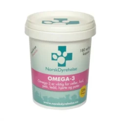 Norsk Dyrehelse Omega-3, 180 tabletter